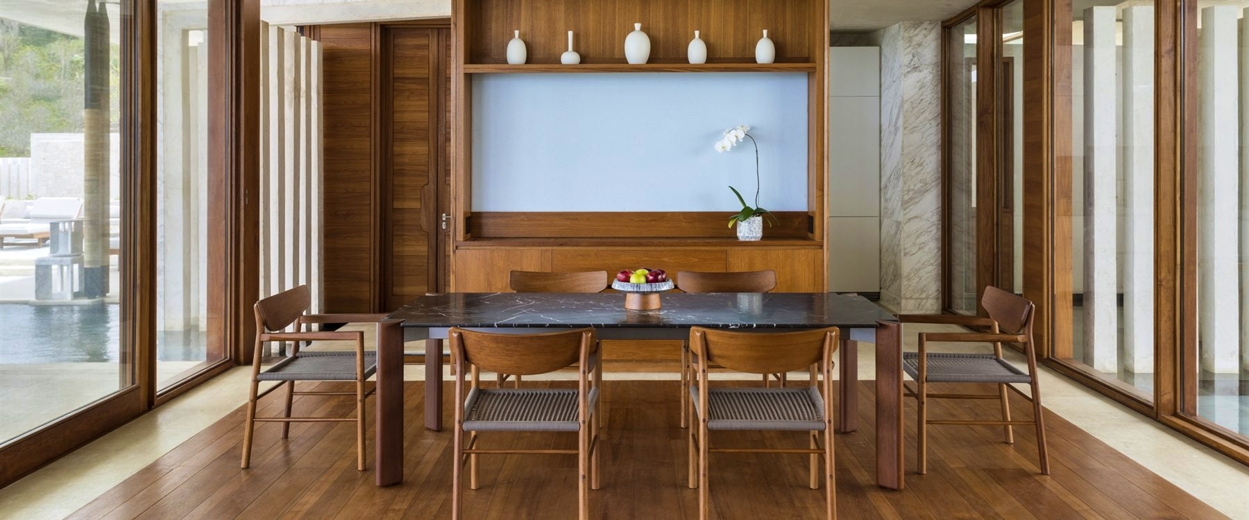 Two Bedroom Bay View Casa Dining Room at Amanera, Dominican Republic 