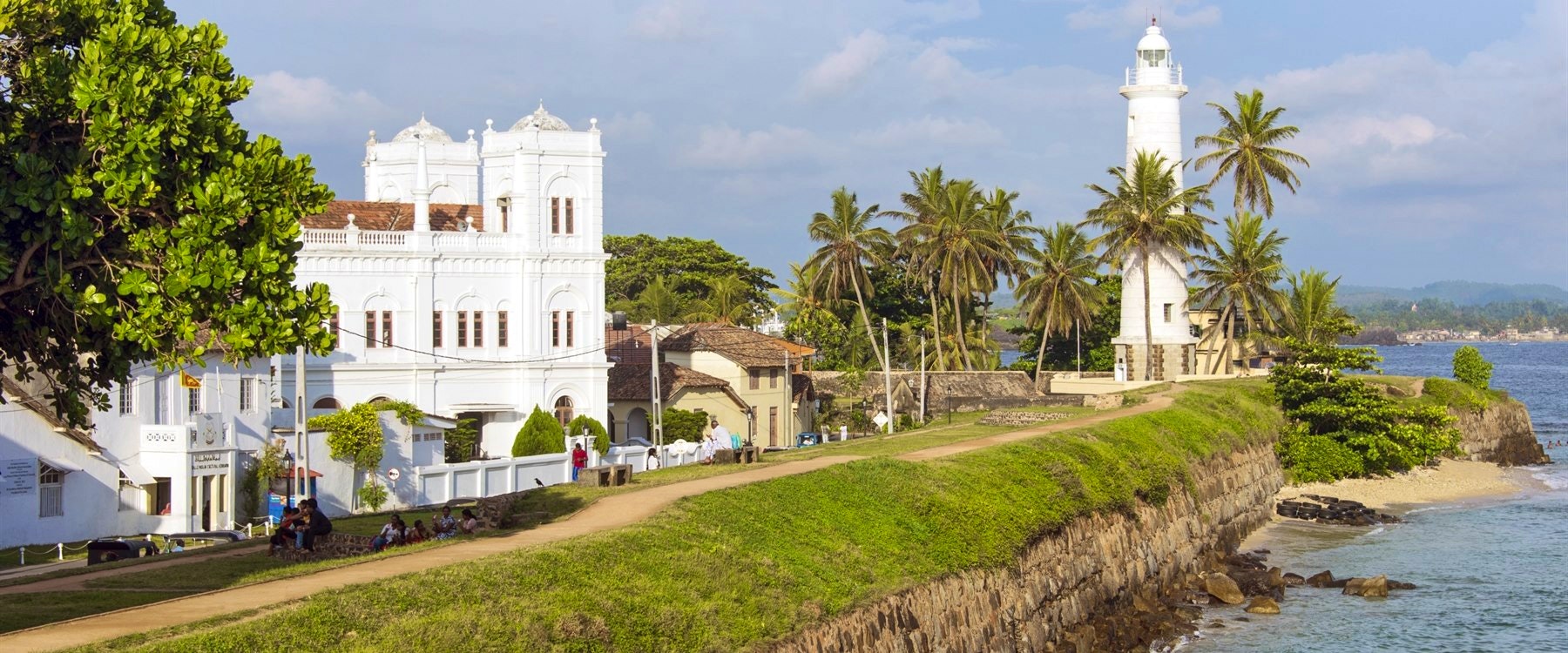 Exterior of Amangalla, Sri Lanka