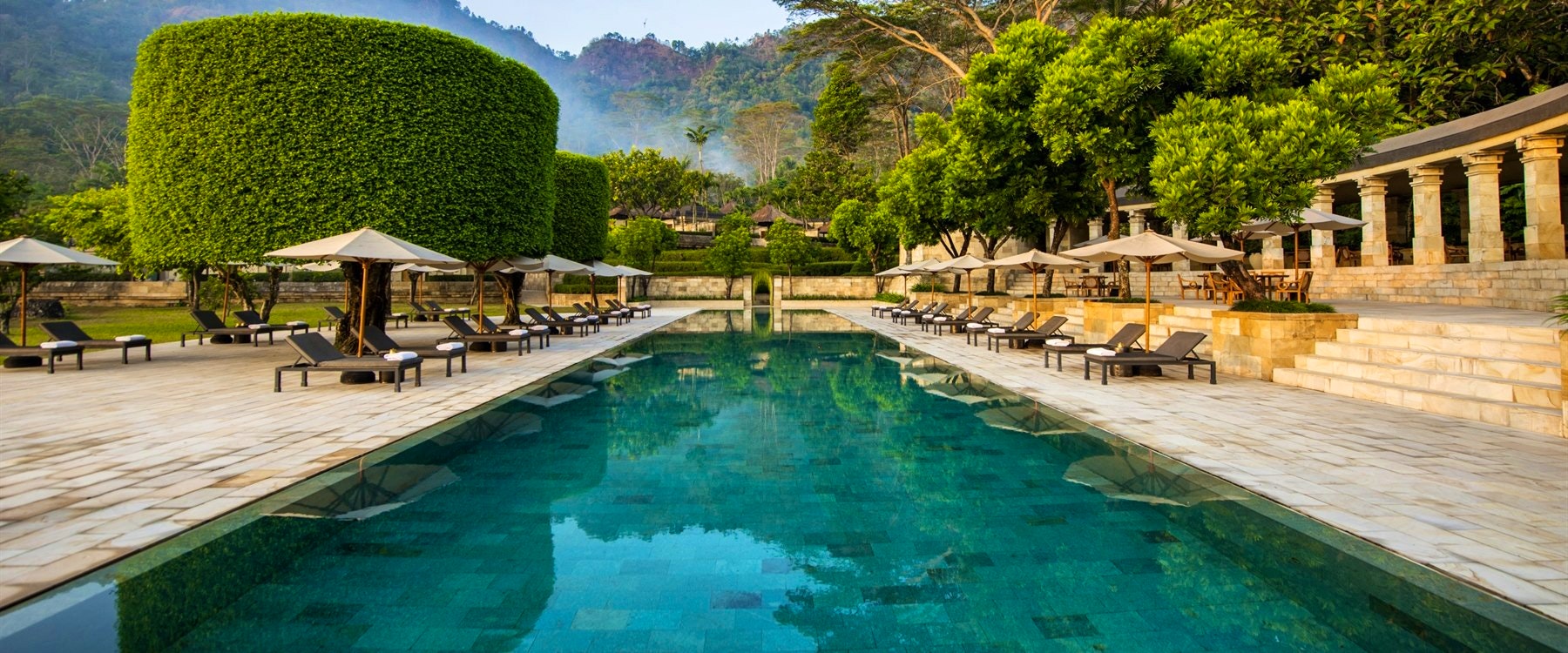 Swimming Pool at Amanjiwo, Bali