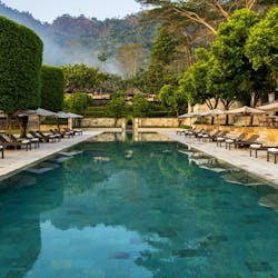 Swimming Pool at Amanjiwo, Bali