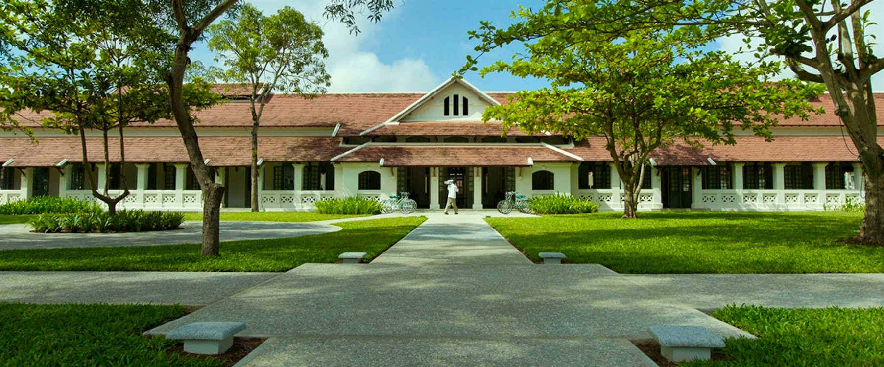 Main Entrance at Amantaka, Laos