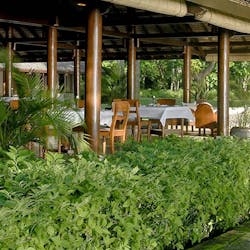 Dining Room at Amanwana, Bali