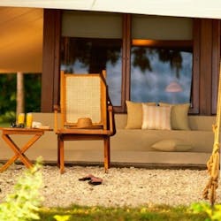Tent Deck at Amanwana, Bali
