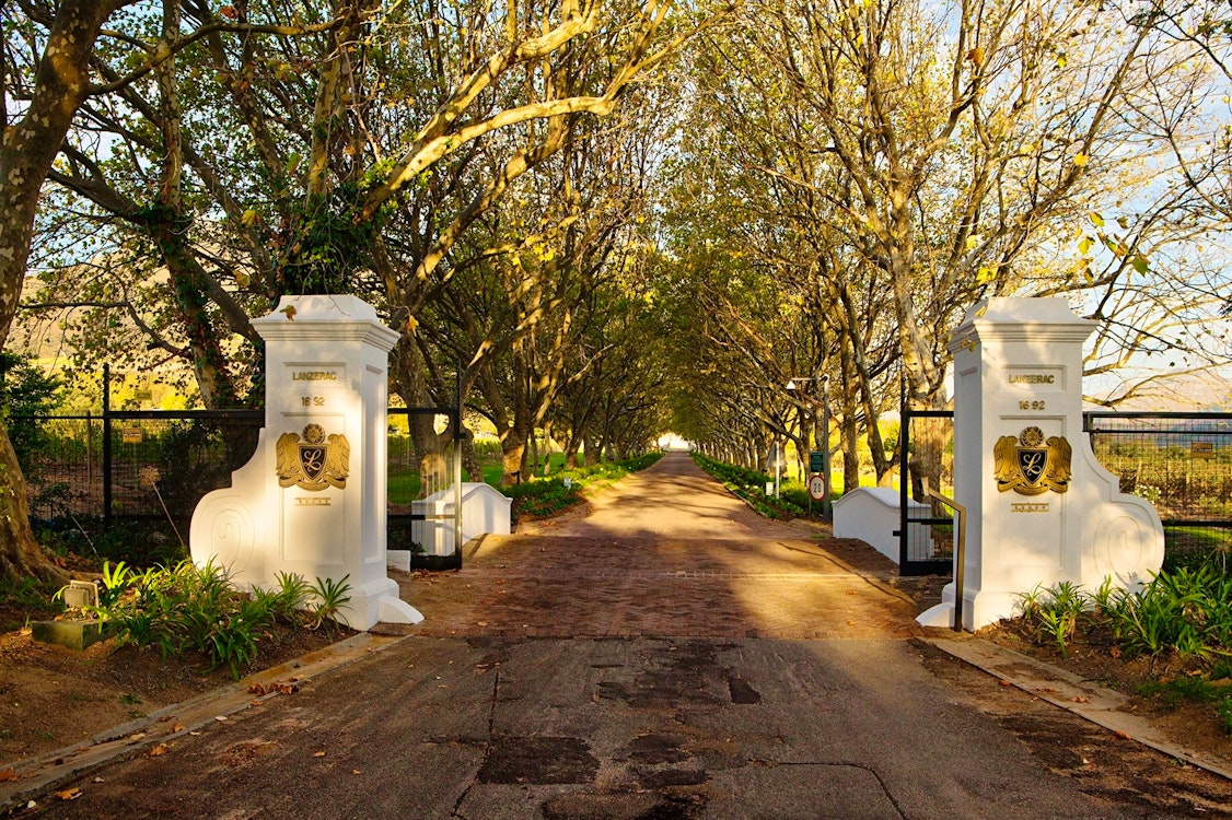 Entrance, Lanzerac, Cape Winelands, South Africa