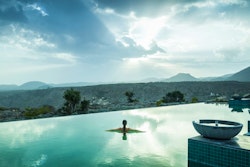 Infinity Pool at at Anantara Al Jabal Al Akhdar