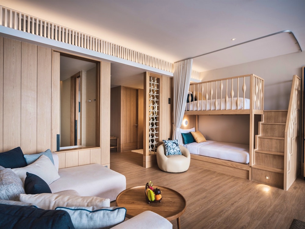 Sea view pool penthouse bedroom at Anantara Koh Yao Yai Resort and Villas