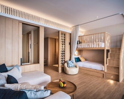 Sea view pool penthouse bedroom at Anantara Koh Yao Yai Resort and Villas