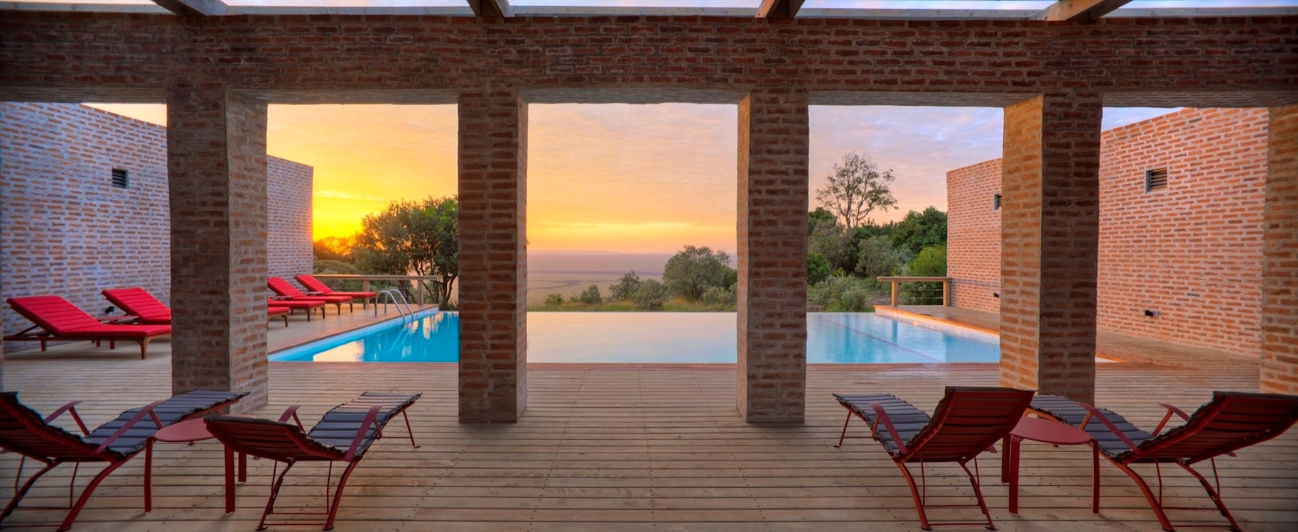 Villa Pool View at Angama Mara, Masai Mara, Kenya, Africa 