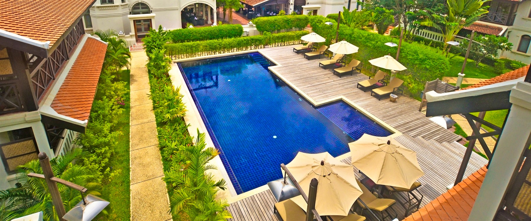 Swimming Pool at Ansara, Laos