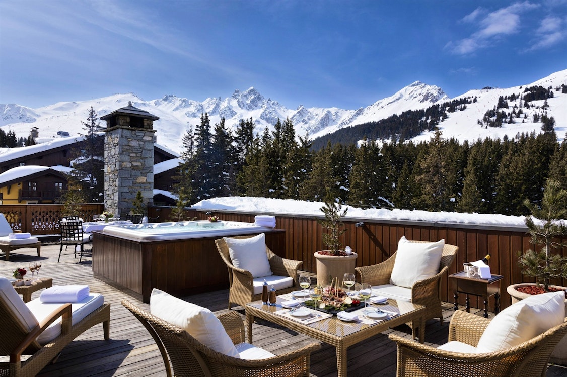Appartment Terrace at Les Airelles, Courchevel