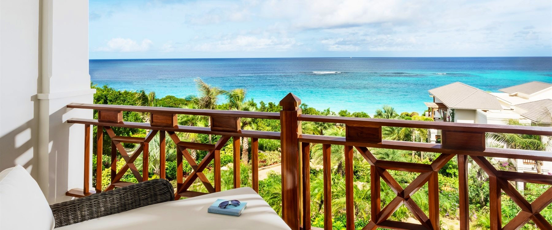 Balcony with Ocean View at Zemi Beach House, Anguilla 