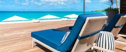 Beachfront Suite Patio at Fairmont Royal Pavilion, Barbados