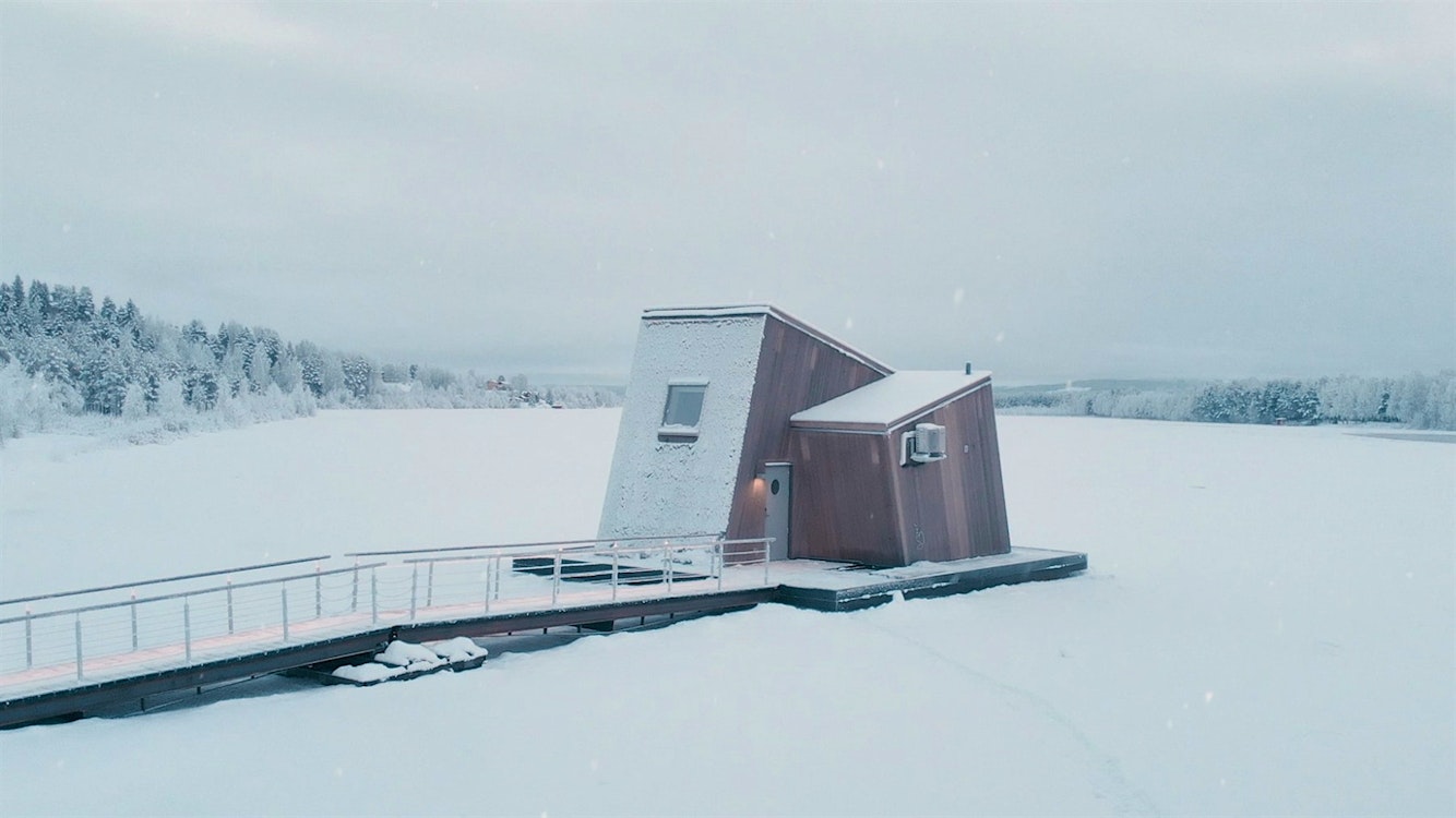 Water Cabin, Arctic Bath, Sweden
