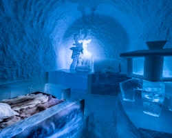 Art Suite 365 – Oh Deer. Design Ulrika Tallving & Carl Wellander. Photo Asaf Kliger © ICEHOTEL