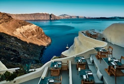 Asea Restaurant, Mystique, Santorini, Greece