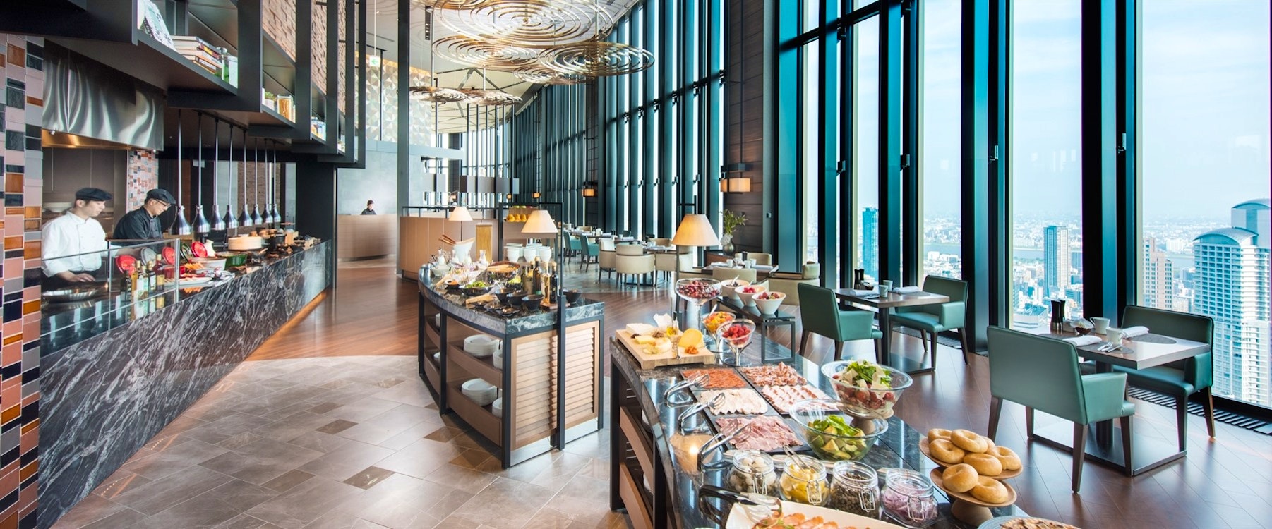 Atmos Dining at Breakfast at Conrad Osaka, Japan