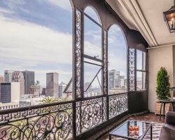 Balcony Views at Fairmont San Francisco, California