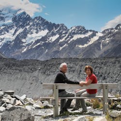 Mountain views, Alpine Suites on Tekapo, Lake Tekapo, New Zealand