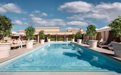 Rooftop Pool at Montage Beverly Hills, Los Angeles 