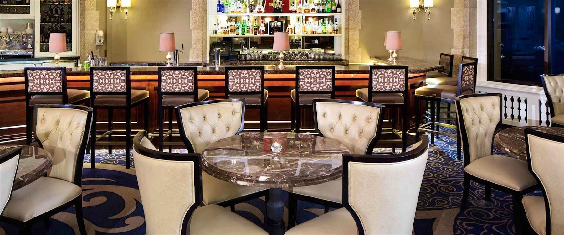 Bar at Fairmont Chateau Lake Louise, Alberta 