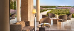 Bar Lounge at Amanzoe, Peloponnese, Greece