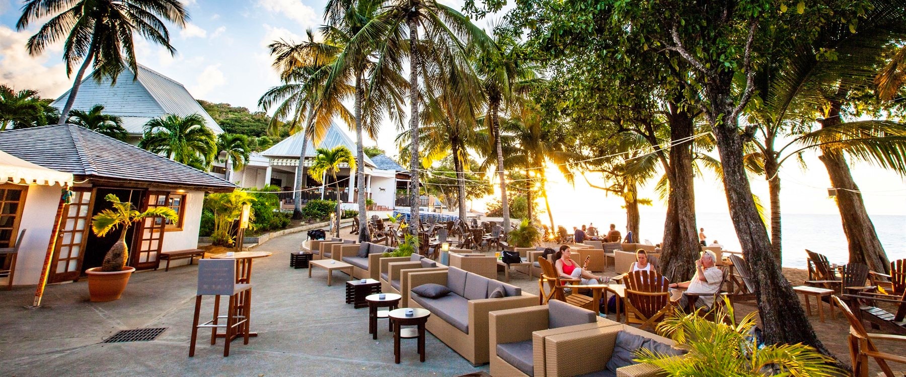 Beach Bar at Langley Resort Fort Royal, Guadeloupe