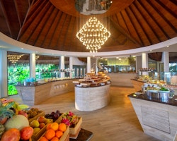 Breakfast at Lime Restaurant, Baros, Maldives
