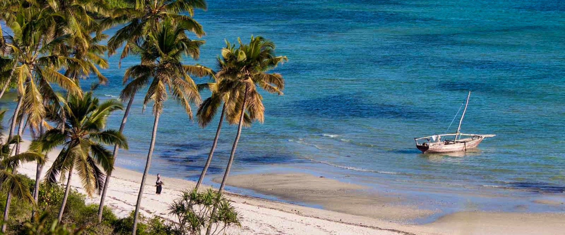 Beach area at Fundu Lagoon
