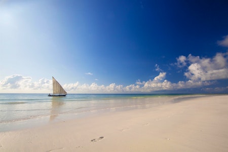 Beach, Alfijiri Villas, Kenya