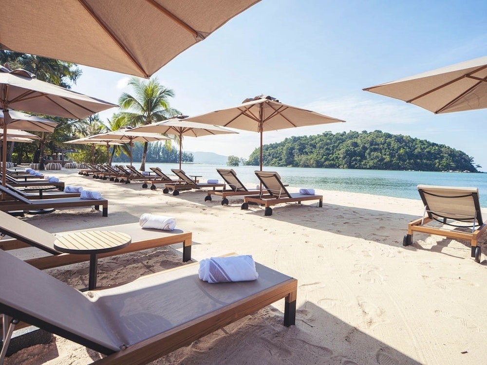 Beach at Anantara Layan Phuket Resort, Thailand