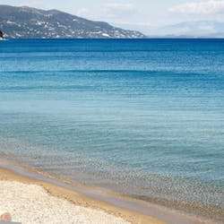Beach at Ikos Dassia, Corfu, Cyprus
