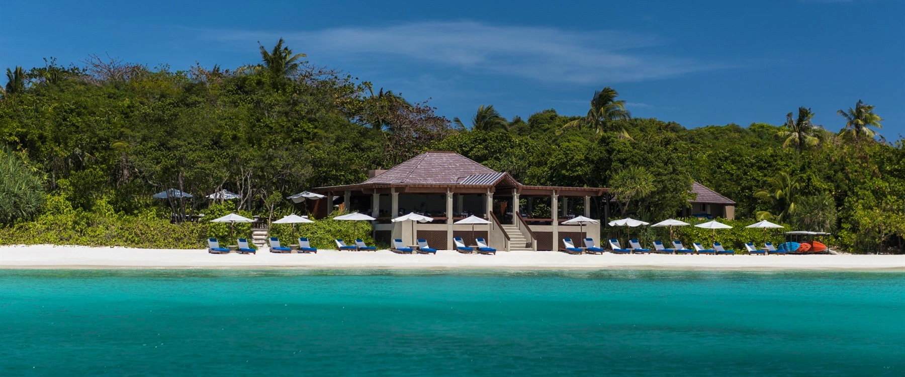 Clubhouse pool at Amanpulo, Palawan