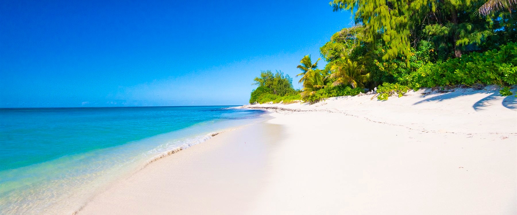 Beachfront at Denis Private Island