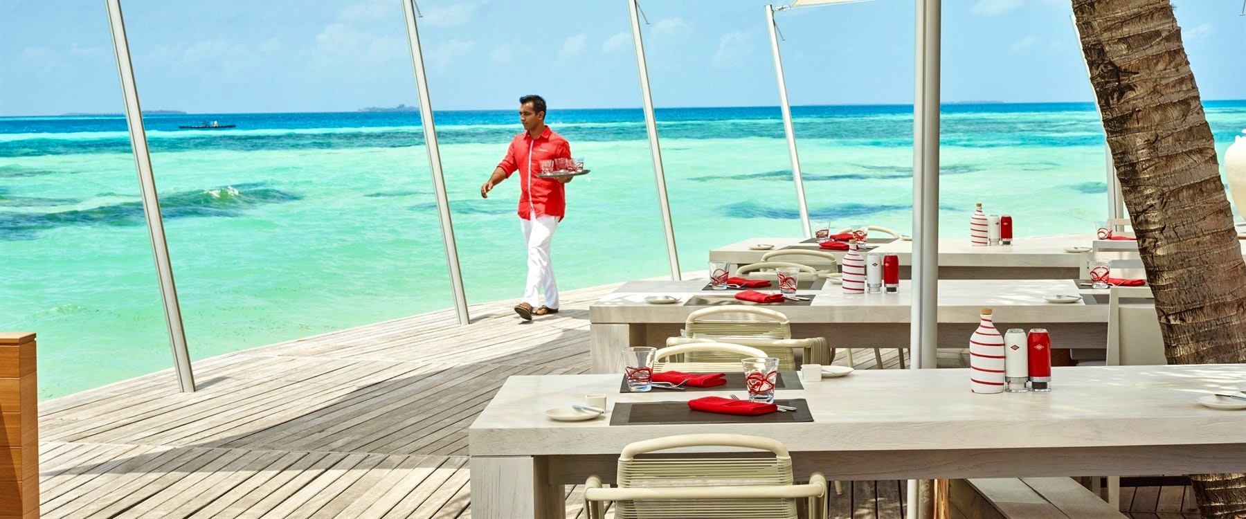 Beach Rouge at LUX* South Ari Atoll, Maldives, Indian Ocean 