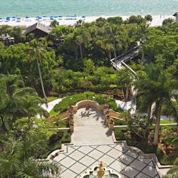 beach view at the ritz carlton naples