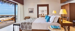 Beach Villa Bedroom at The Residence Maldives, Indian Ocean