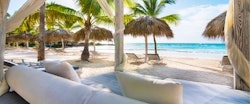 Beach Club Bed at Eden Roc at Cap Cana Boutique Suites & Beach Club, Dominican Republic