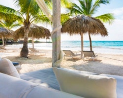 Beach Club Bed at Eden Roc at Cap Cana Boutique Suites & Beach Club, Dominican Republic