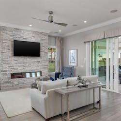 living room at bears den residence