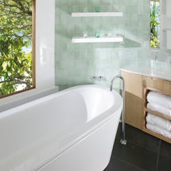 Bathroom at Bedarra Island, Queensland