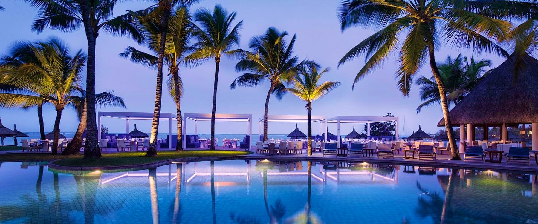 Indigo Restaurant at Constance Belle Mare Plage - The Villas