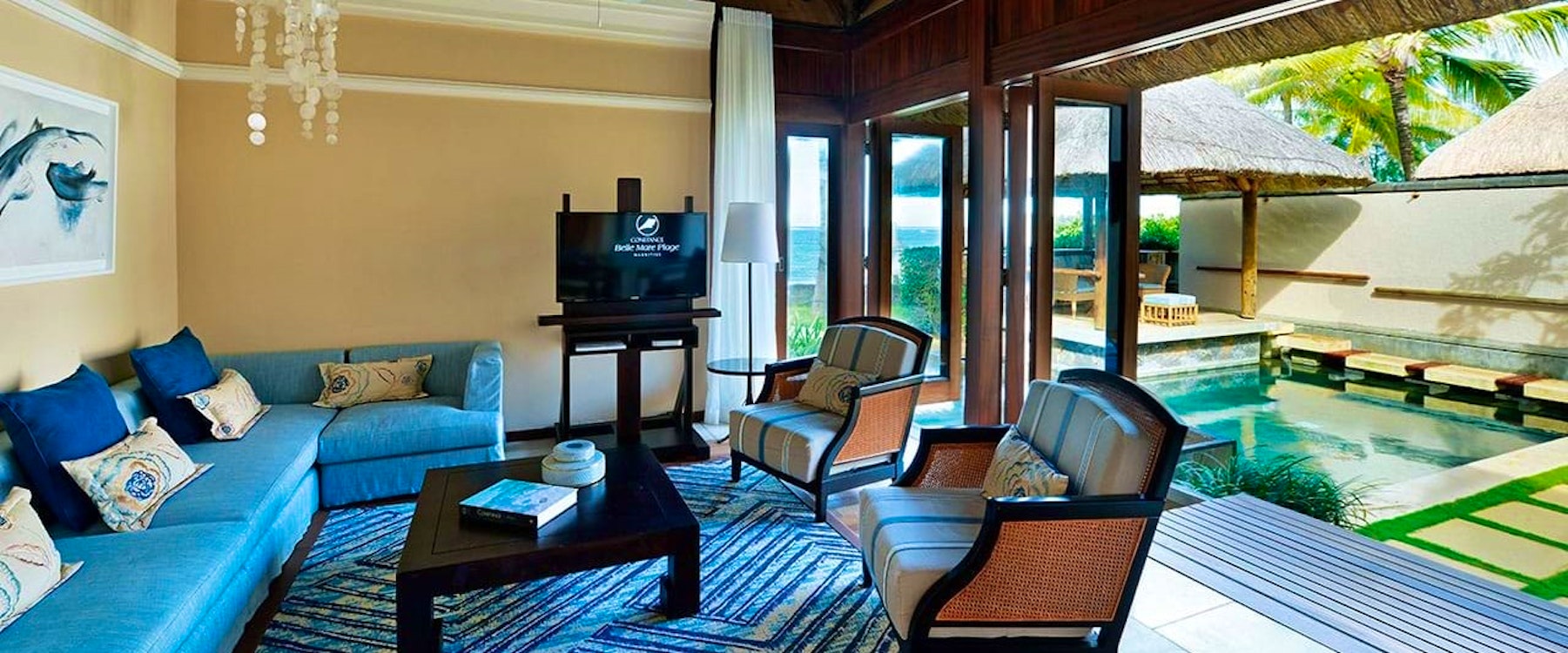 Villa at at Constance Belle Mare Plage - The Villas