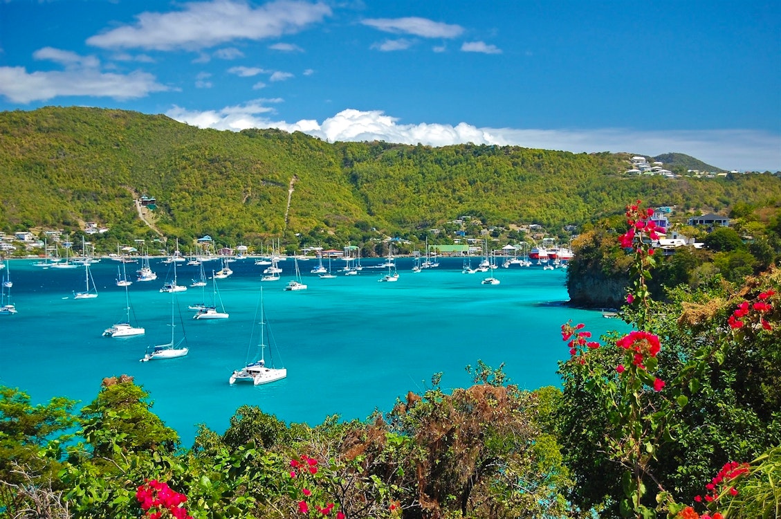 View of Bequia, Luxury Silversea Cruise - Barbados Roundtrip