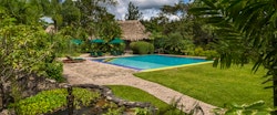 swimming pool, Blancaneaux Lodge, Belize