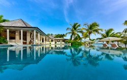blue pelican private residence jumby bay island antigua caribbean