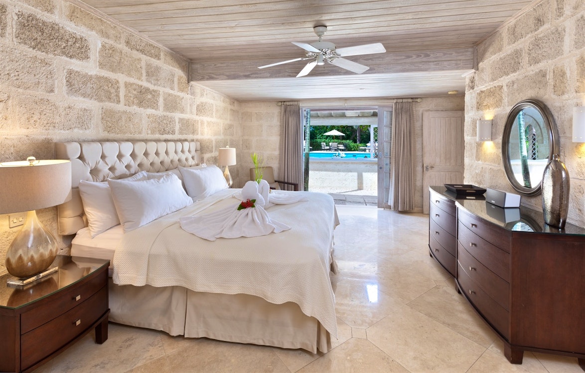 bedroom at bluff house barbados