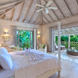 bedroom at bluff house barbados