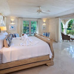 bedroom at bluff house barbados