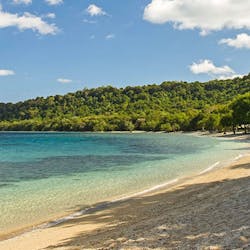 Beach at Amanwana, Bali