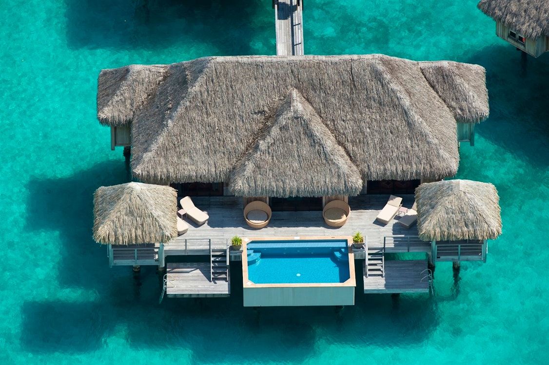 royal overwater villa at the st regis bora bora resort